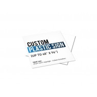 Custom Plastic Sign