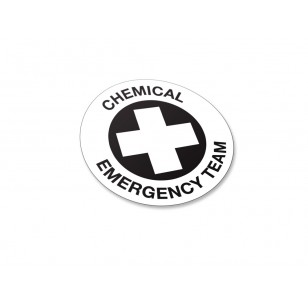 Chemical Emergency Team Stickers - 50/Pack