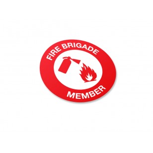 Fire Brigade Member Stickers - 50/Pack