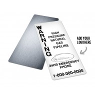 Pipeline Warning Sign (Small)