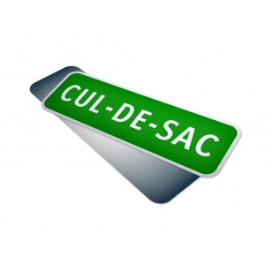Cul-De-Sac Sign 