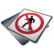 Pedestrians Prohibited