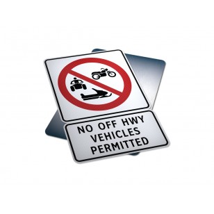 No Off Hwy Vehicles Permitted 