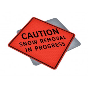 Caution - Snow Removal In Progress