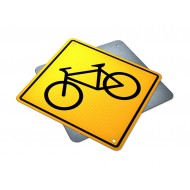Bicycle Crossing Ahead
