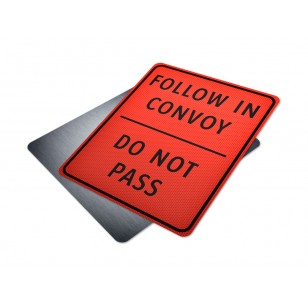 Do Not Pass Follow In Convoy