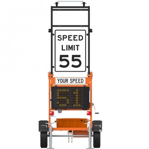 Ver-Mac Trailer-Mounted Speed Display Sign – SP-710V-FD