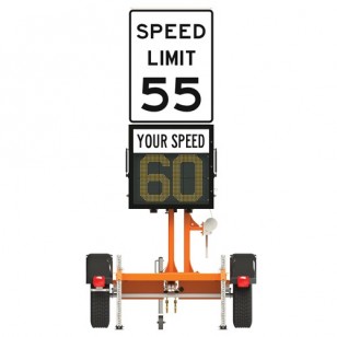 Ver-Mac Trailer-Mounted Speed Display Sign – SP-3248V