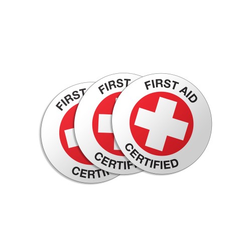 First Aid Certified 50/Pack