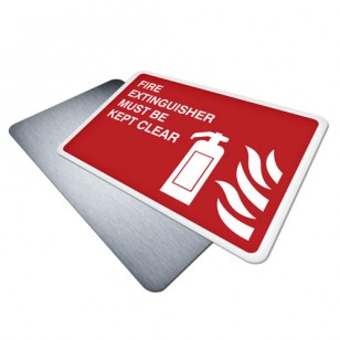 Fire Extinguisher Must be Kept Clear