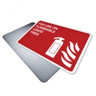 For Use on Flammable Liquid Fires