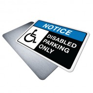 Disabled Parking Only (Alternate)