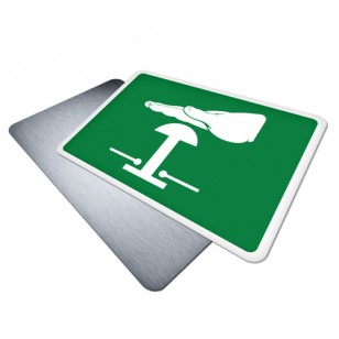 Push Button for Emergency Stop (Pictogram)