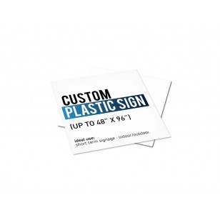 Custom Plastic Sign