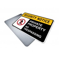 Private Property, No Trespassing