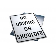 No Driving On Shoulder