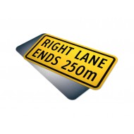 Lane Ends 250m