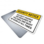 Security Passes Required
