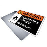 Flammable Liquids, No Smoking