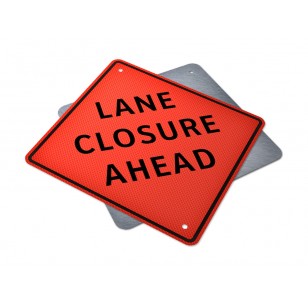 Lane Closure Ahead